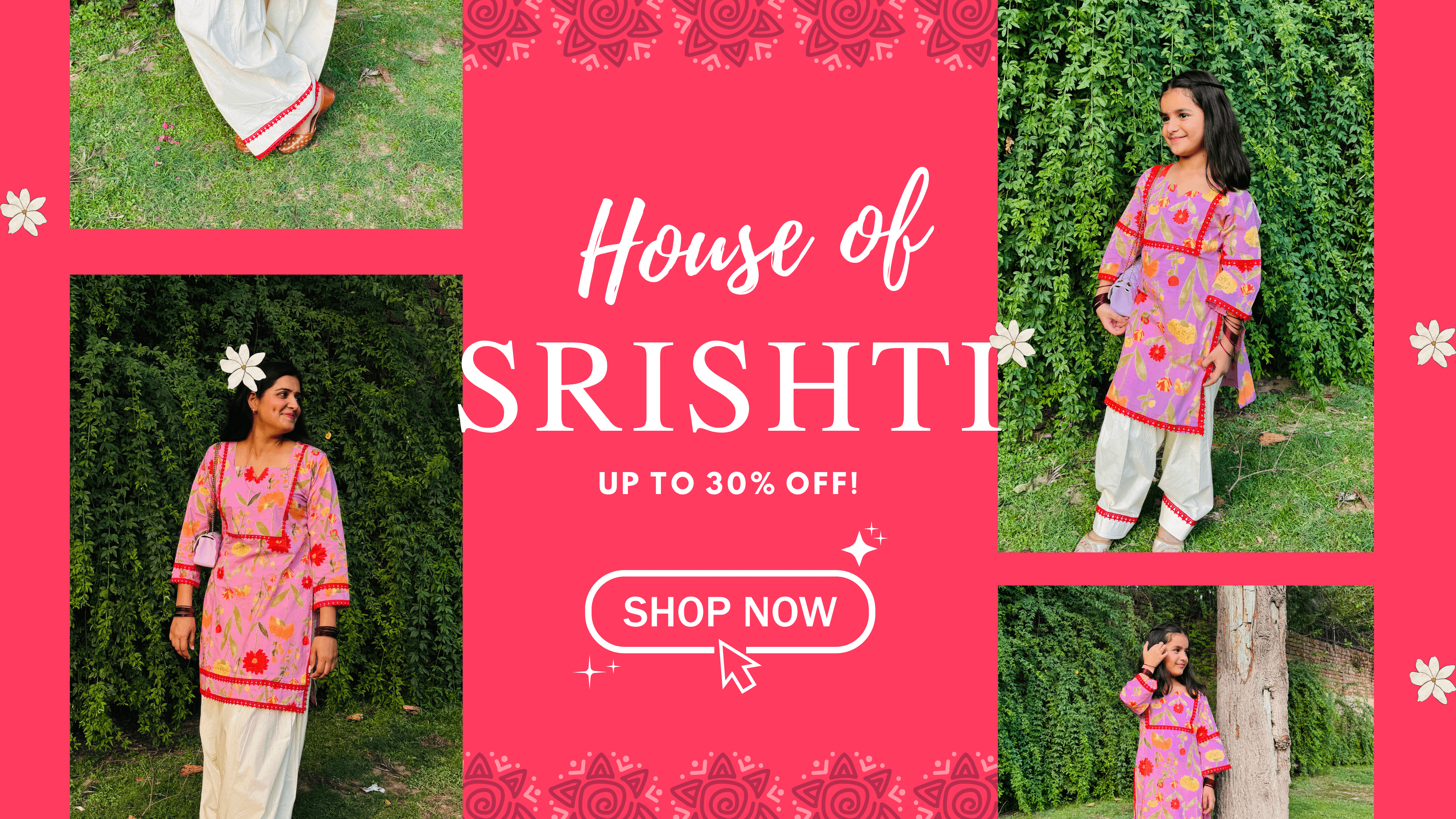 House of Srishti — Nazakat Cotton Salwar Farshi Set